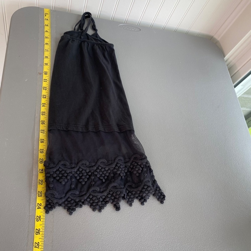 Winter Lennon Womens Whimsigoth Mesh Crochet Trim Cami Top Size S Fairy Grunge - Picture 10 of 11